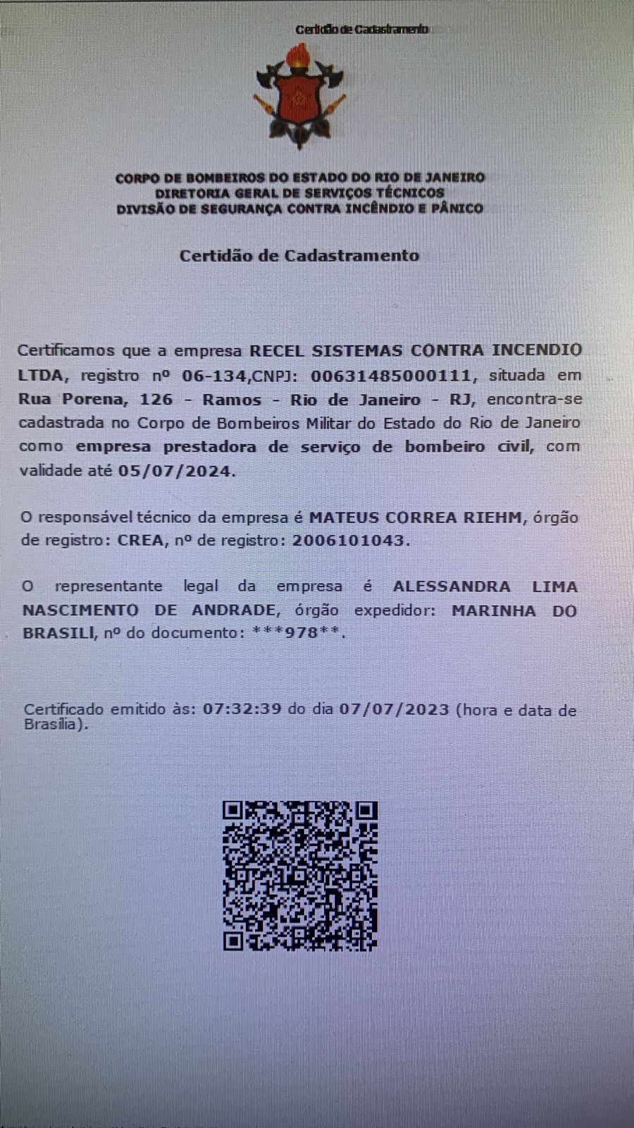 Empresa de Treinamento de Brigada em Itaguaí